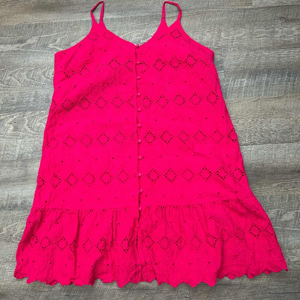 Addition Elle Hot Pink Sundress